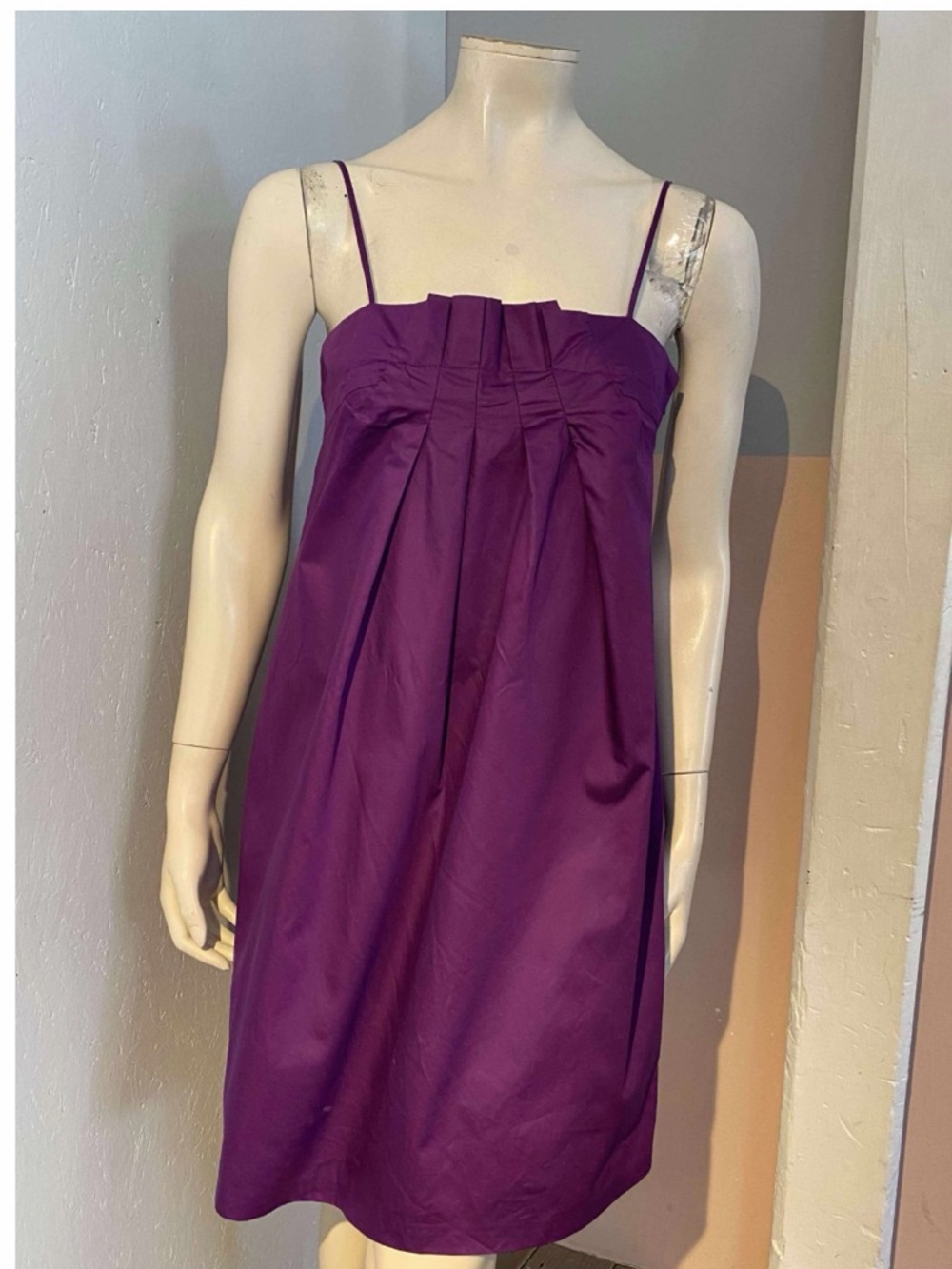French Connection Summerā Strappy Sleeveless Dress Purple Size 6 NWT